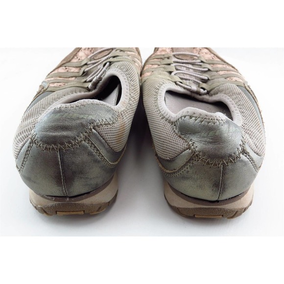 Skechers Walking Shoes Brown Leather Women9Medium - Picture 4 of 7